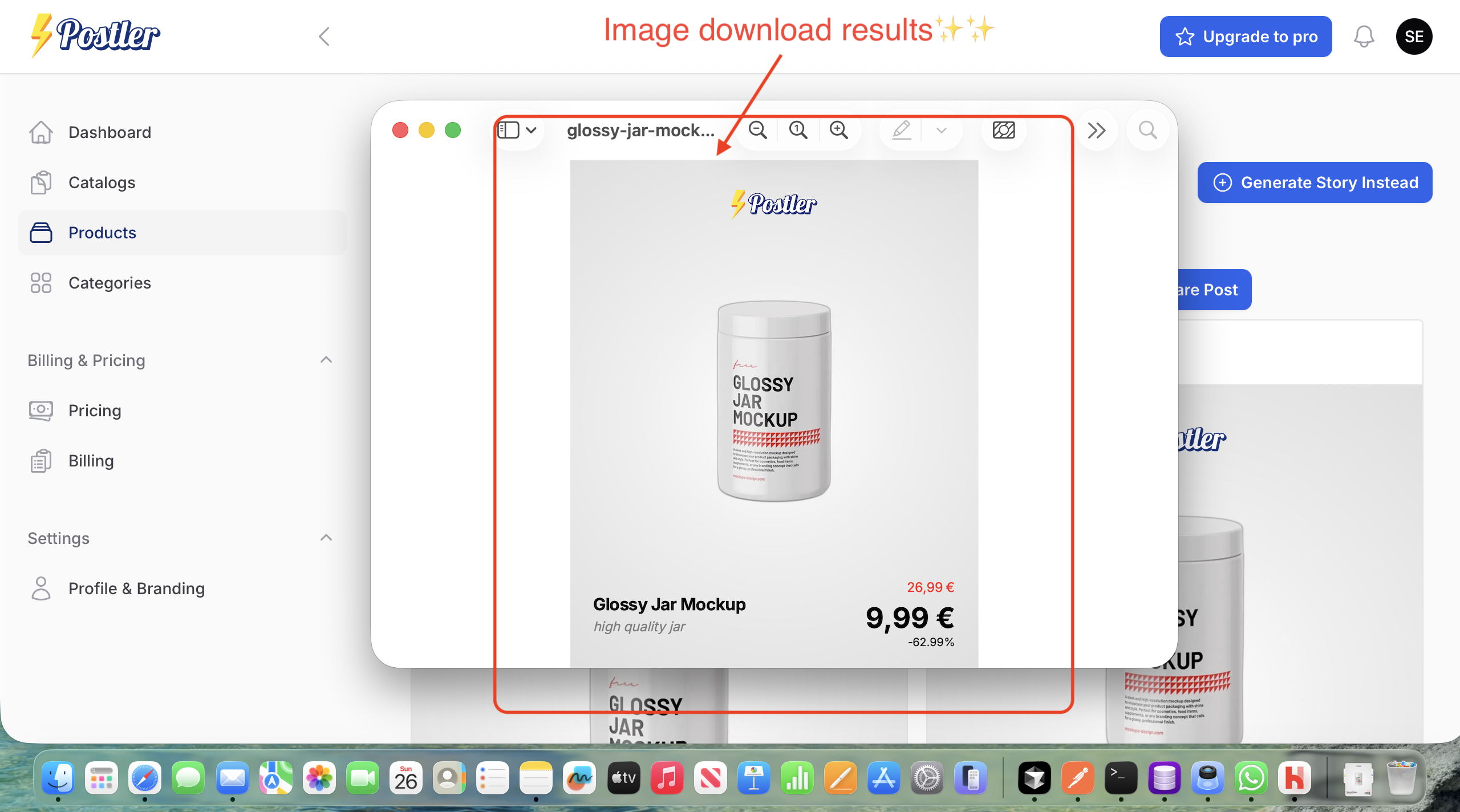 postler product post results postler product post results